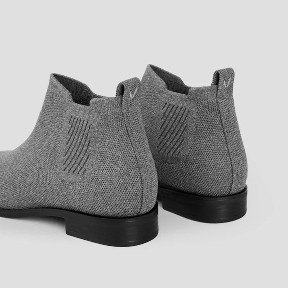VIVAIA Water-Repellent Square-Toe Ankle Boots‎ Gray Everyday EU/41.5W US/10W